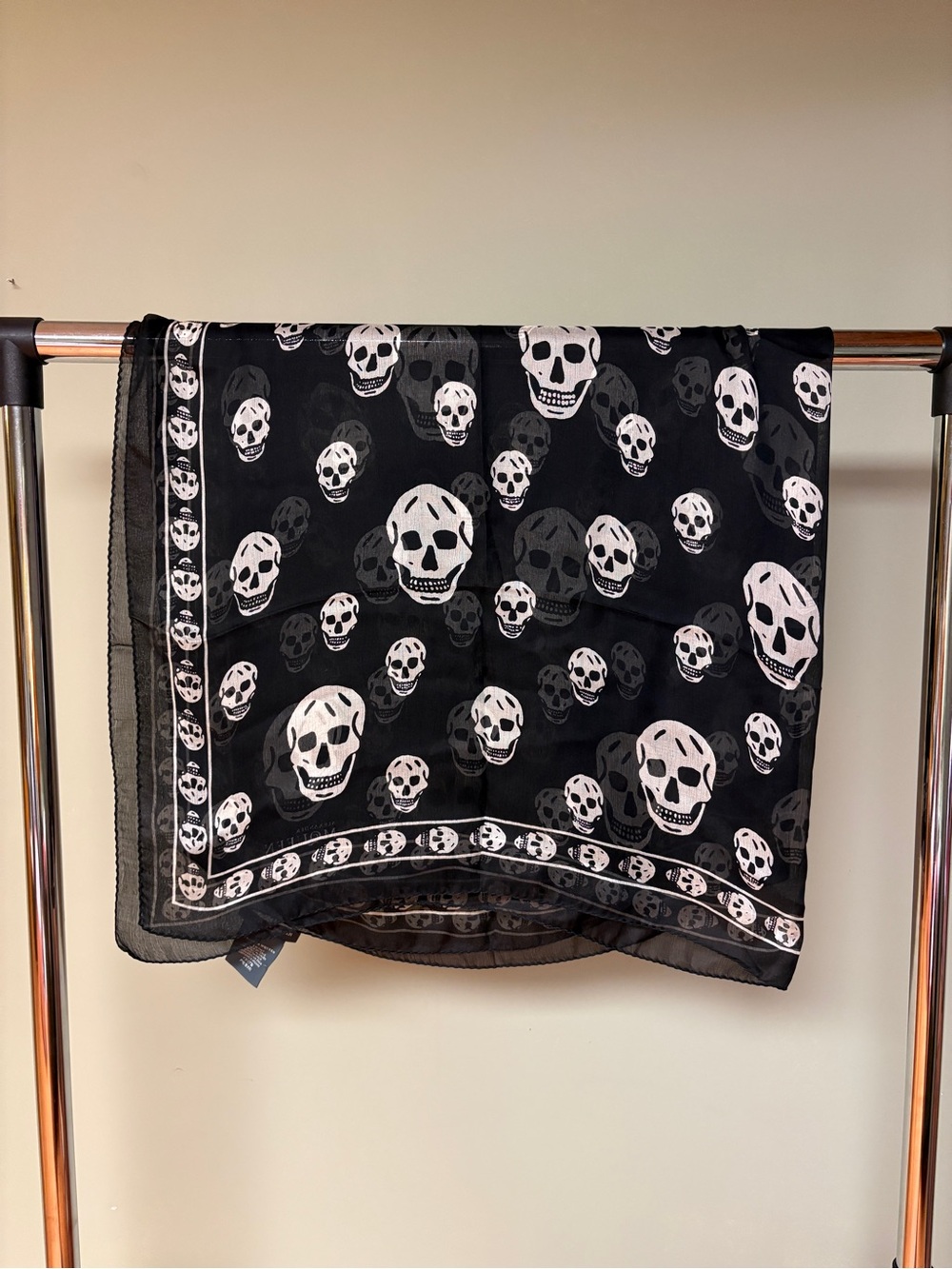 Alexander McQueen Skull Scarf
